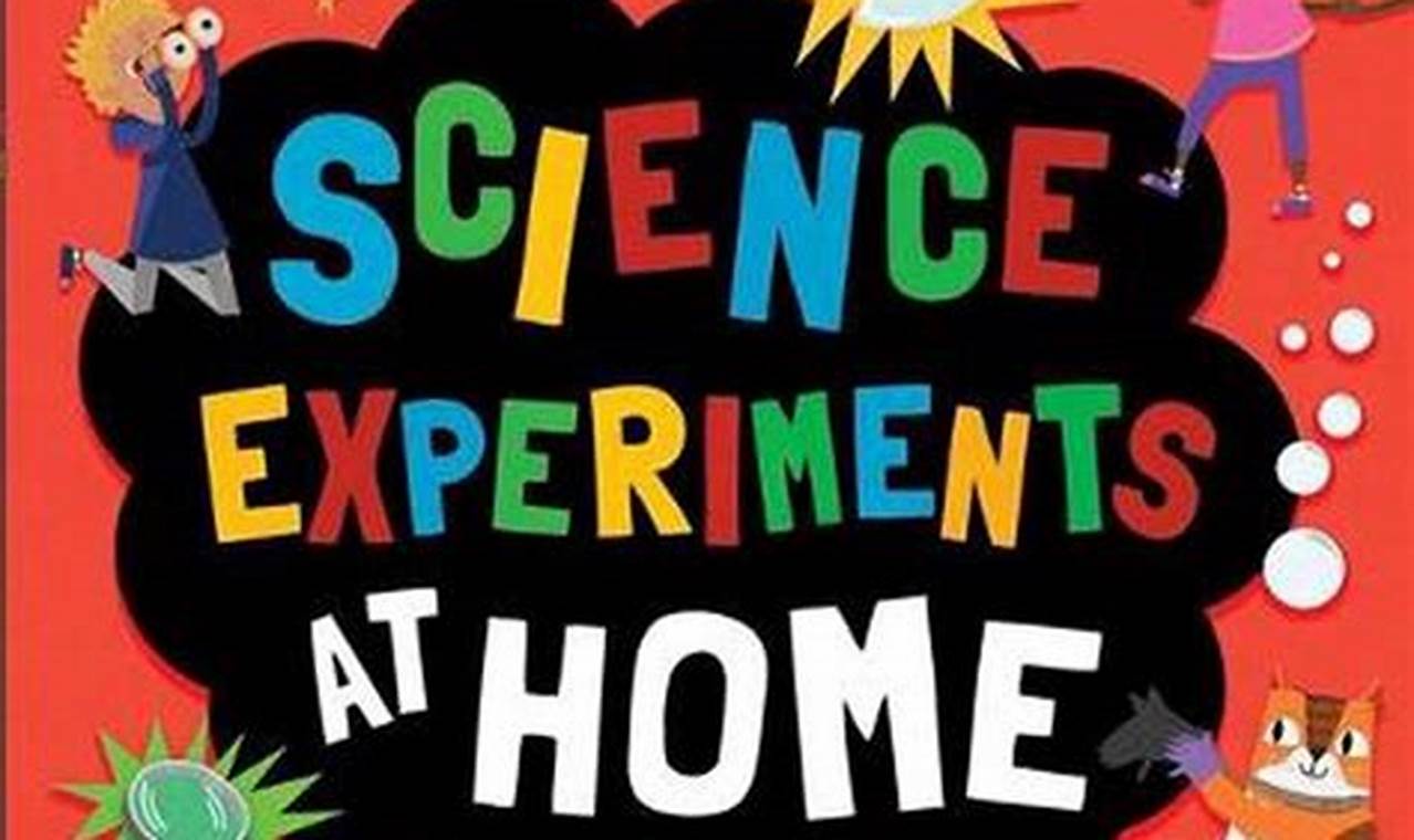 science experiments at home book