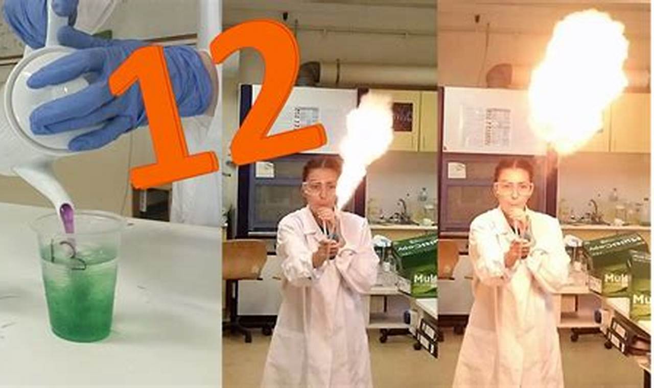 science experiments for high school students chemistry