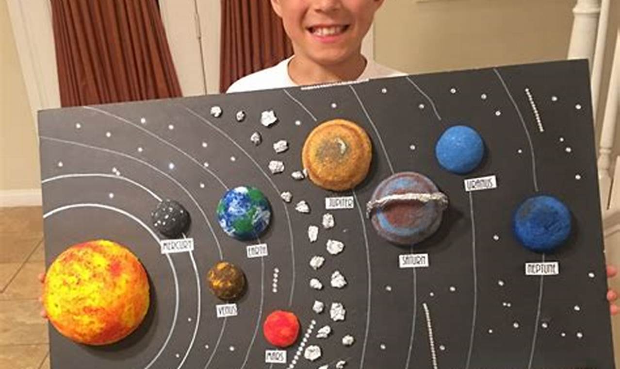 science project ideas about space