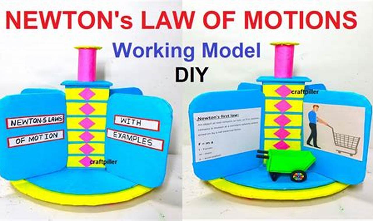 science project ideas law of motion