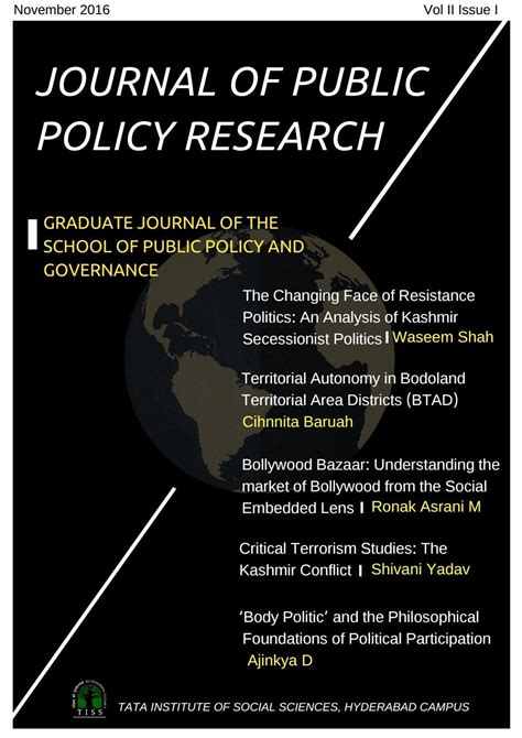 science and public policy journal