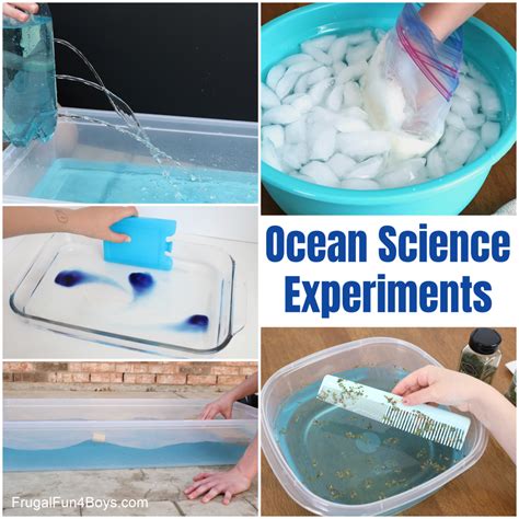 Science Experiments About The Ocean