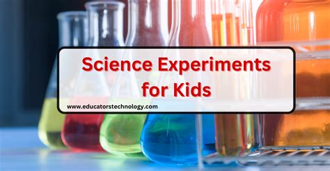 Science Experiments Using Technology