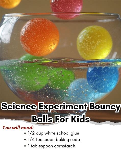 Science Experiments With Balls