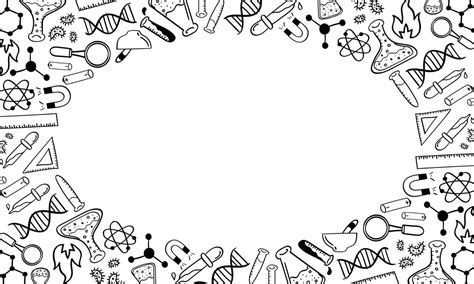 Science Frame Clipart