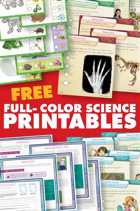 Science Lessons And Printables