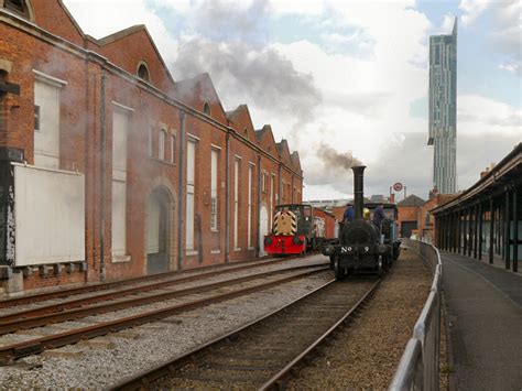 science museum train station