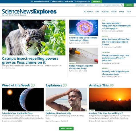 science news for kids