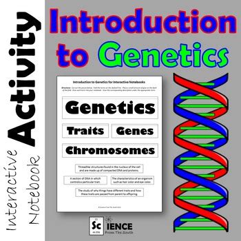 Science Notebook Introduction To Genetics And Patterns Of Inheritance