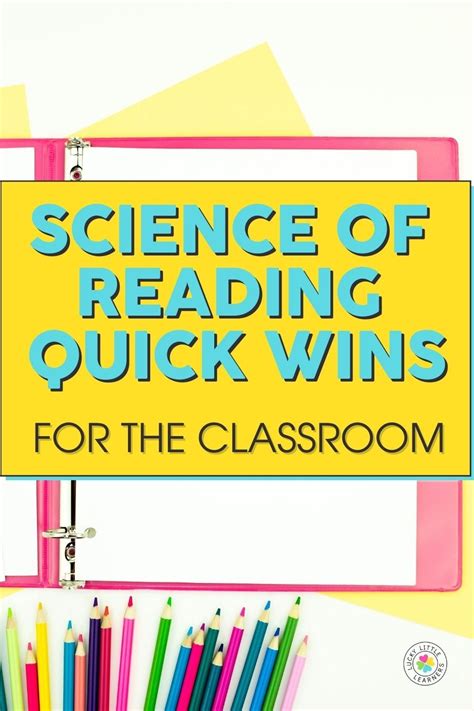 Science Of Reading Classroom Materials