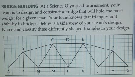 Science Olympiad Bridge Design Log Example