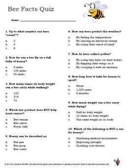science quiz bee questions for elementary with answers pdf