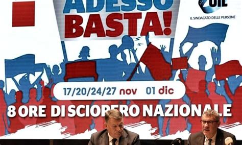 sciopero 17 novembre 2023 roma