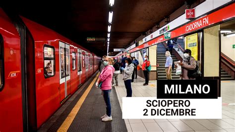 sciopero 2 dicembre milano