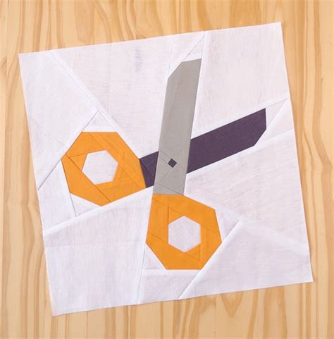 Scissors Quilt Block