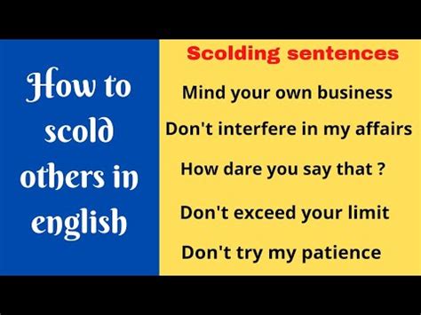 scold meaning in tamil with example