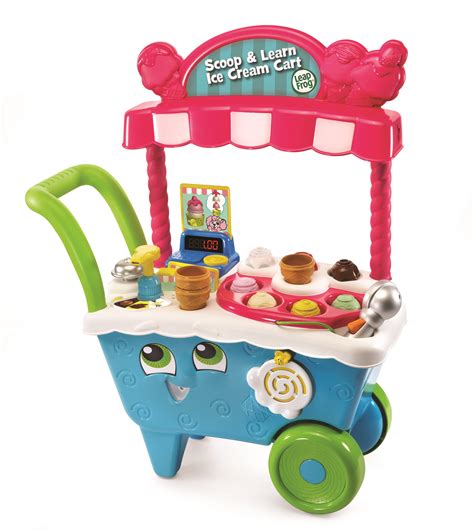 LeapFrog 600753 Scoop & Learn Ice Cream Cart, Pink BigaMart
