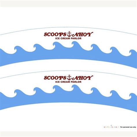 Scoops Ahoy Printable