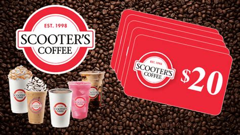 scooter's coffee gift card
