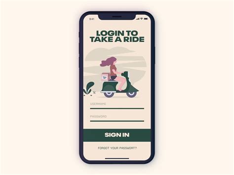 Scooter App Login