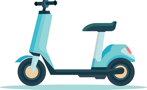 Scooter Electric Vector