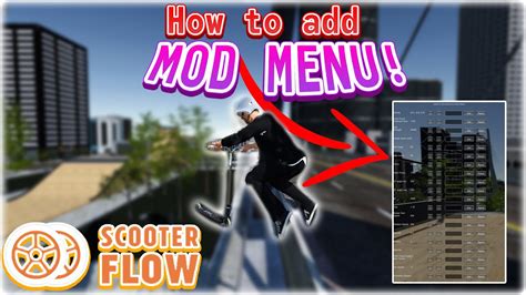 scooter flow mod menu