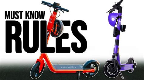 Scooter Rules Brisbane