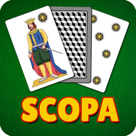 scopa card game in english