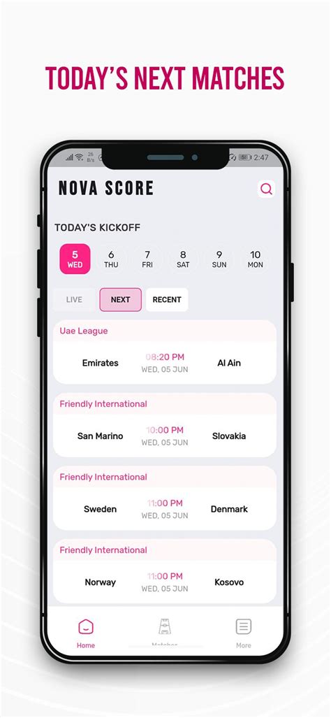 Score App For Android Phone