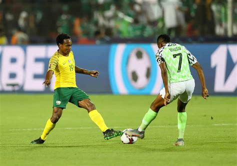 score match nigeria afrique du sud