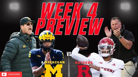 Michigan vs. Rutgers Scores Live Game Updates, College Football Scores