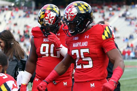 score of maryland football game today