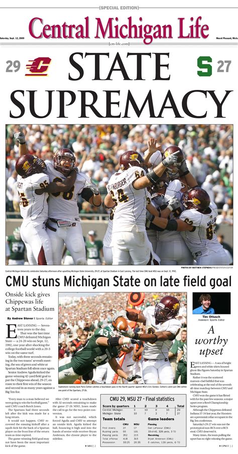 Scouting Report and Prediction 18/21 Michigan State 21 vs. CMU 13