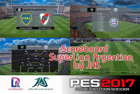 scoreboard liga argentina pes 2017