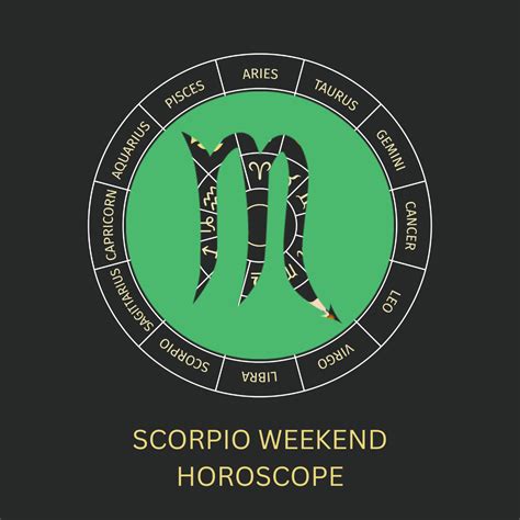Scorpio Weekend Horoscope