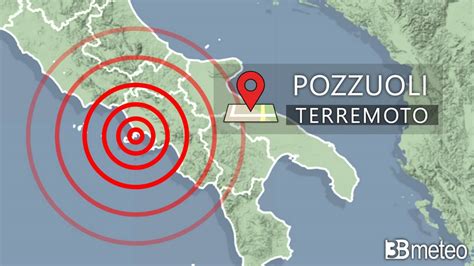 scossa terremoto 10 minuti fa a napoli