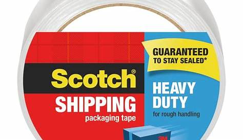 Scotch Packaging Tape Clear Pack of 6 50mm x 66m