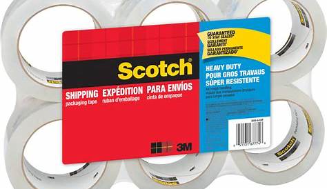 Scotch® Heavy Duty Shipping Packaging Tape, 1.88" x 54.60 yds - Walmart