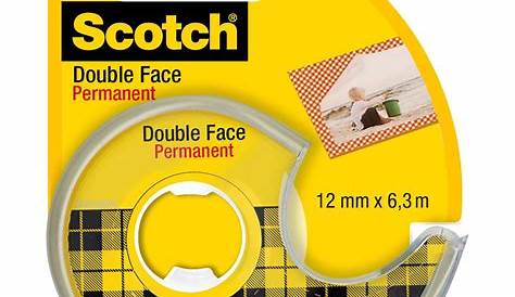 Scotch Double Face Auchan Dévidoir Adhésif Avec Rouleau