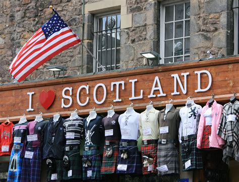 scotland kilt shop edinburgh