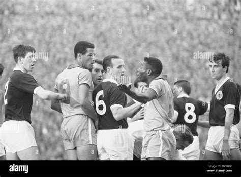 scotland team v brazil 1966