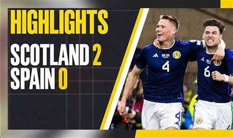 scotland vs spain live