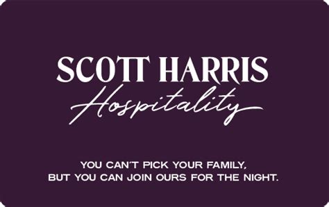 Scott Harris Hospitality Gift Card