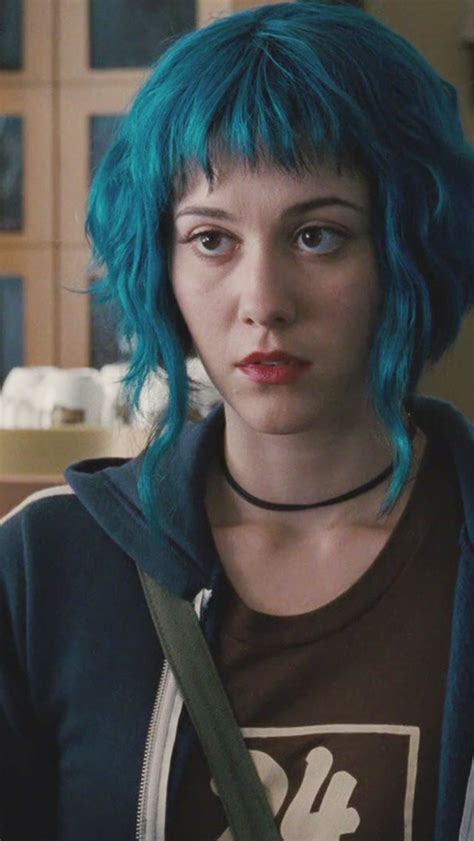 scott pilgrim ramona flowers blue hair