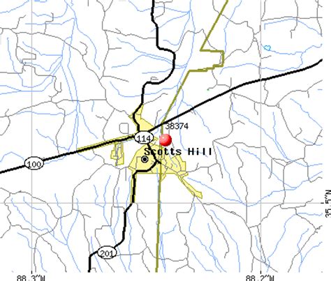 Scotts Hill Tennessee Zip Code