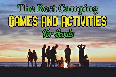 Scout Camping Games
