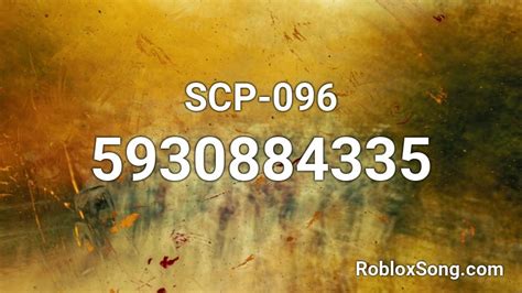 scp 096 id roblox