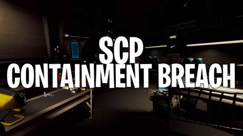 scp containment breach fortnite map
