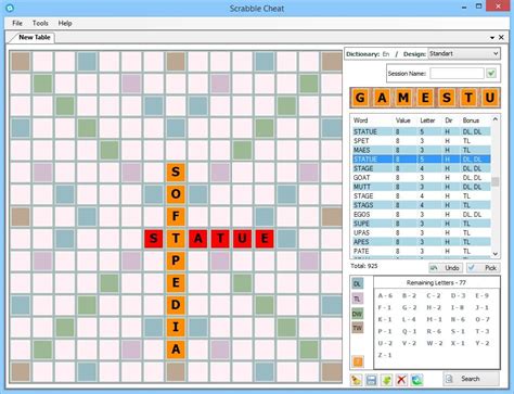 Scrabble Cheat Board App