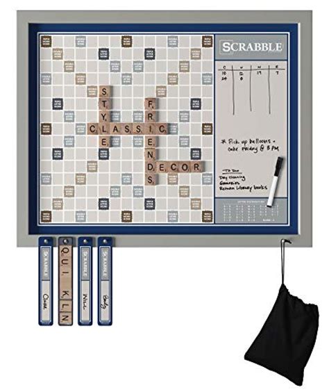 Scrabble Wall Message Board